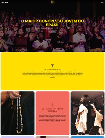 Site da Comunidade Gerados pela Imaculada
