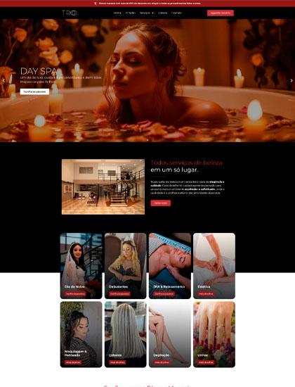 Print do site Troo Noivas.